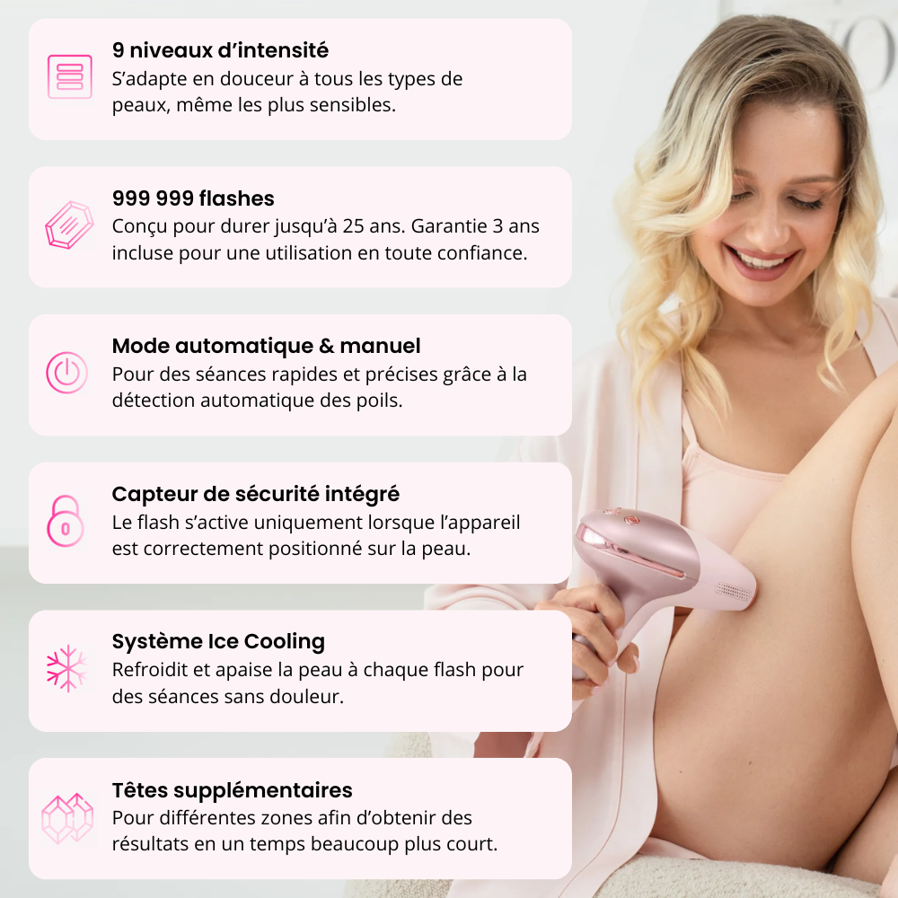 Epilatore luce pulsata IPL - Ulvessa