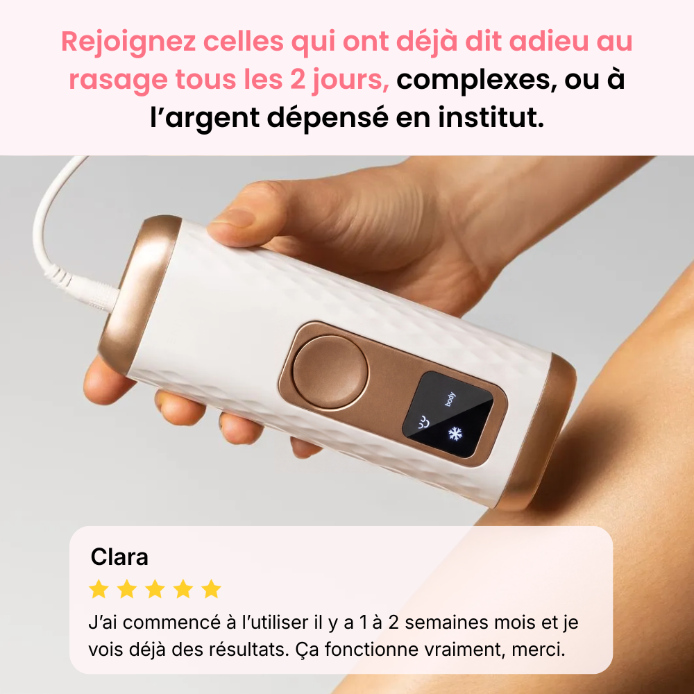 Epilatore luce pulsata IPL - Ulvessa Lite